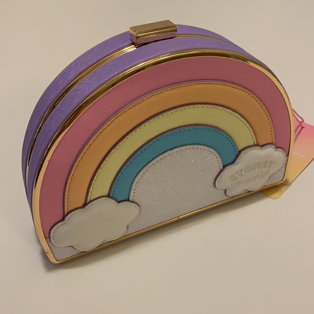 🎉ONE LEFT!!🎉 Stoney Clover Lane x Target Rainbow Crossbody Bag Purse